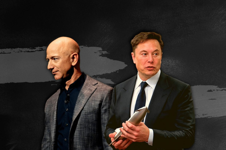 Thói quen ‘kém lành mạnh’ của Elon Musk và Jeff Bezos trên không gian mạng